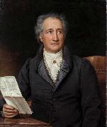 Joseph Stieler Johann Wolfgang von Goethe oil painting picture wholesale